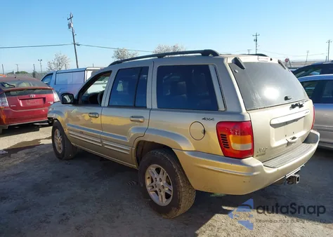 2000 Jeep Grand Cherokee Limited from USA, damaged, VIN 1J4GW58N9YC295680